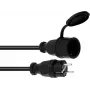 Extension Cord PSSO 30245758 3x2.5 mm 15 m Black
