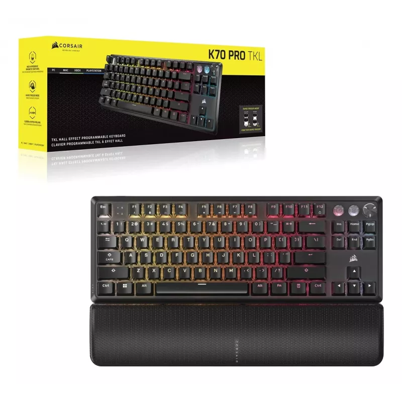 Keyboard Corsair K70 Pro TKL, TKL (80%), ISO (DE)
