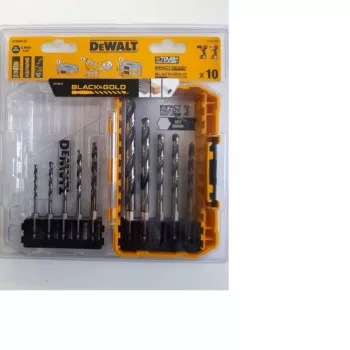 Metal drill bit set DeWalt DT20620-QZ 10 pcs HEX 1/4