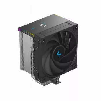 Air cooler DeepCool AK500S Digital SE — 120 mm fan, supports LGA1700/AM5/AM4 and Intel LGA115x/1200 sockets, Black