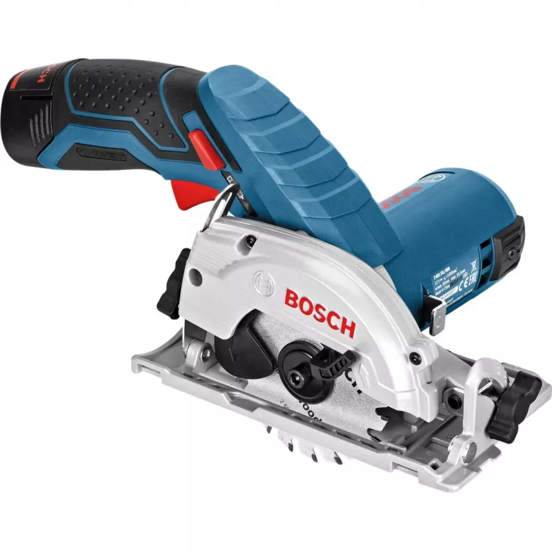 Cordless Handheld Circular Saw GKS 12V-26 Professional, 12Volt (Blue/black, 2x Lithium-Ion Battery 3,0Ah, in L-BOXX)