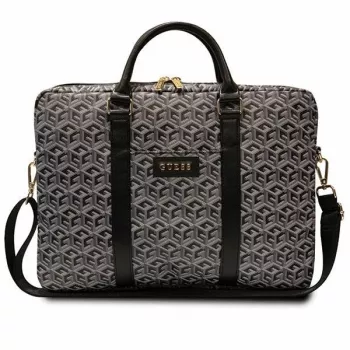 Guess GCube Stripes Bag for 16 Laptop Black - GUCB15HGCFSEK