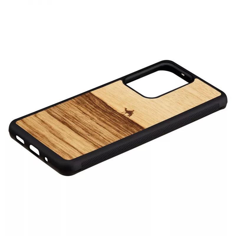 Phone case man and wood Galaxy S20 Ultra terra black