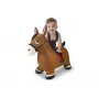 Inflatable Toy Animals Jamara Hopping Animal Horse Brown with Pump