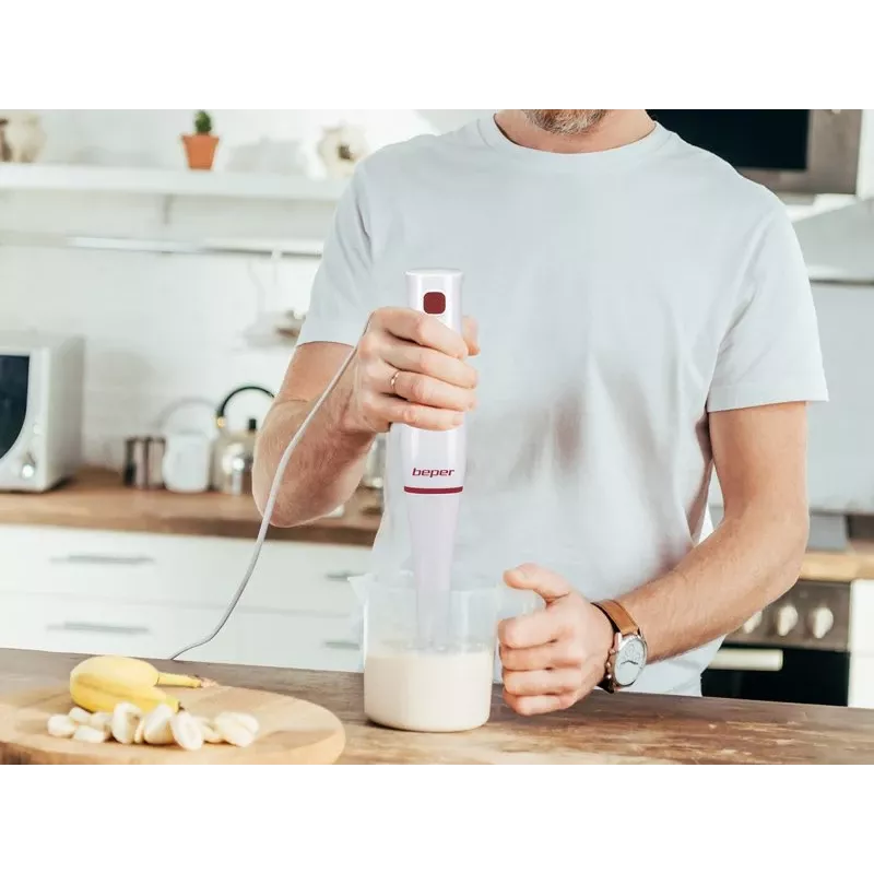 Immersion blender Beper P102FRU003 Red White