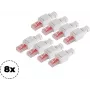 Network plug ShiverPeaks 75011-8 Cat.6 tool-less RJ45 connector, 8P8C