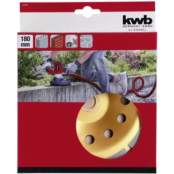 Diamond grinding disc 180 mm for EINHELL wall and concrete grinder TE‑DW 180
