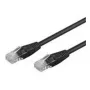 Wentronic Goobay CAT 5e Patch Cable, U/UTP, Black, 0.25 m - CCA Copper Mix (68703)