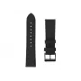 Leather watch strap FIXED FIXLST-22MM-BK — 22 mm quick-release, black