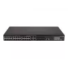 HPE - FlexNetwork 5140 24G PoE+ 4SFP+ EI - Switch - L3 - Smart - 24 x 10/100/1000 (PoE+) + 4 x Combo 10/100/1000Base-T (PoE+) / 100/1000Base-X SFP + 4 x 10 Gigabit Ethernet / 1 Gig