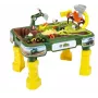 Sand & water table KLEIN Theo Klein 3948 — outdoor play table, green/yellow, for ages 1.5+