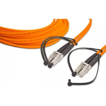 Lightwin LDP-50 LC-LC 10.0 OM2 Fibre Optic Cable 10 m 2x LC Orange (LDP-50 LC-LC 10.0 OM2)
