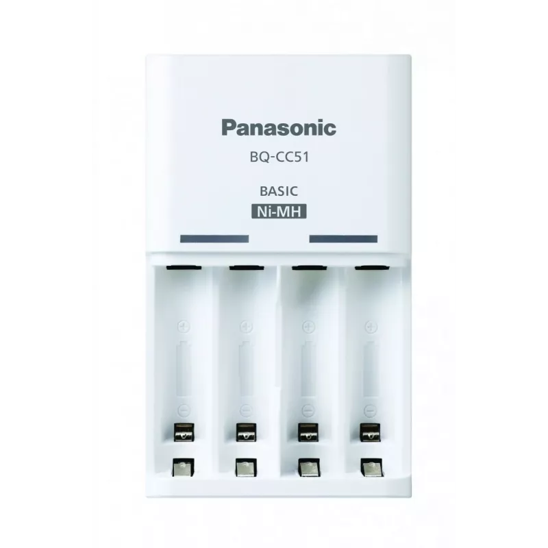 Battery charger PANASONIC Eneloop Basic BQ-CC51 + 4x AA 2000 mAh (K-KJ51MCD40E)