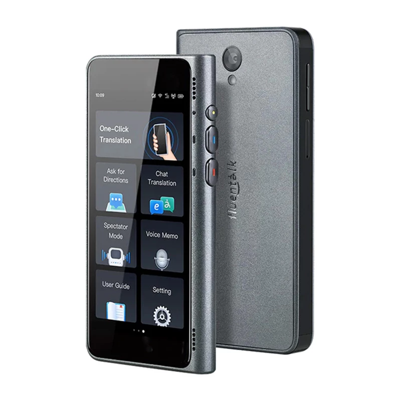 Portable Translator Timekettle Fluentalk T1 AI — real-time speech translation, wireless, compact