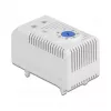 Thermostat DELOCK 66823, plastic housing IP20, 30 W, 250 V, 10 A, 43×60×33 mm, blue/grey