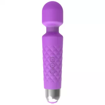 Clitoral Massager Erolab Wand-M Purple Rechargeable Waterproof