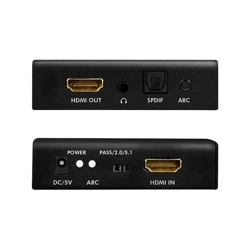 HDMI audio extractor 2CH/5.1CH,4K/60Hz