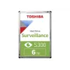 Toshiba S300 Surveillance 3.5 Internal Hard Drive SATA 6GB/s - 6TB, 5400RPM