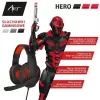 Gaming Headphones with Microphone Art Hero USB