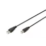 Assmann USB connection cable. type A - B M/M. 1.0m. USB 2.0 suitable. UL. bl (AK-300102-010-S)