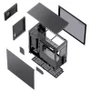 PC Case Jonsbo D41 MESH Midi Tower Black