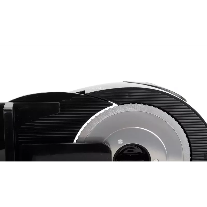 Electric countertop food slicer SMAPP 294.5 — 300 W, slice thickness 1–15 mm, stainless steel blade, child lock, white