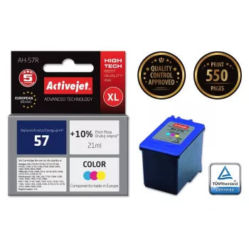 Activejet AH-57R Ink (replacement for HP 57 C6657AE; Premium; 21 ml; color)