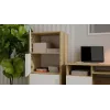 ALMA CHEST OF DRAWERS ARTISAN OAK/WHITE