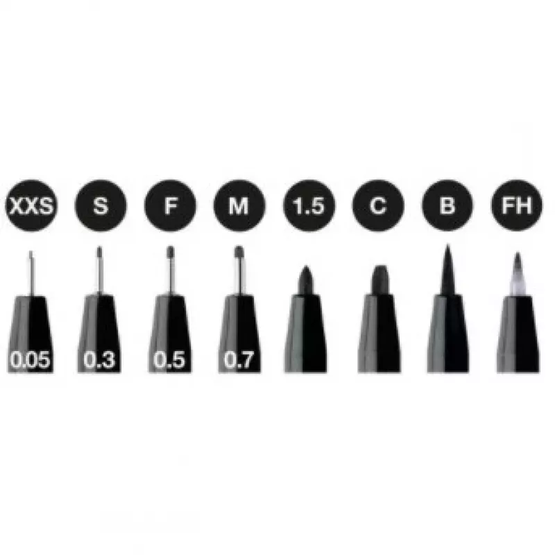 Felt Pen Faber-Castell 167158 Black 1 pc