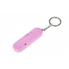 Personal alarm GUARD YC-001-PI 130 dB pink compact safety device, LR41 batteries, 200 m range