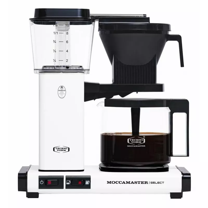 Moccamaster KBG Select Coffee Machine Matt White