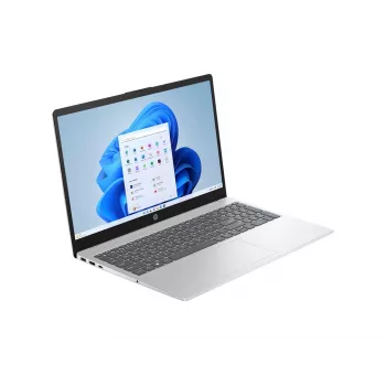 Laptop HP 15-fc0043ny — Ryzen 3 5425U, 15.6 inch FHD, 8GB DDR4, 256GB SSD, Vega 6, Windows 11, Natural Silver