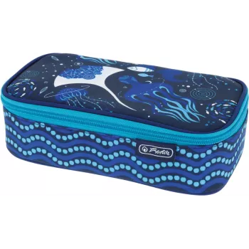 herlitz pencil case beatBox Deep Ocean motif, 22.5 x 12.0 cm