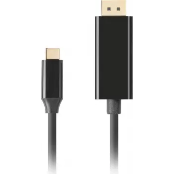 LANBERG Cable USB-C M ->DisplayPort M 0.5m 4K 60Hz black