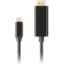 LANBERG Cable USB-C M ->DisplayPort M 0.5m 4K 60Hz black