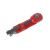 Survival compass BCB CN340 — compact luminous-dial compass, plastic handle, 110 mm, 47 g, red