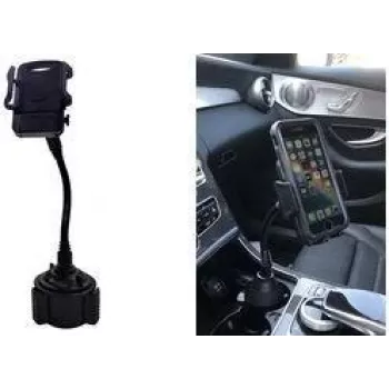 Cup Holder Smartphone Mount IWH 019265 — plastic car phone holder for cup holder