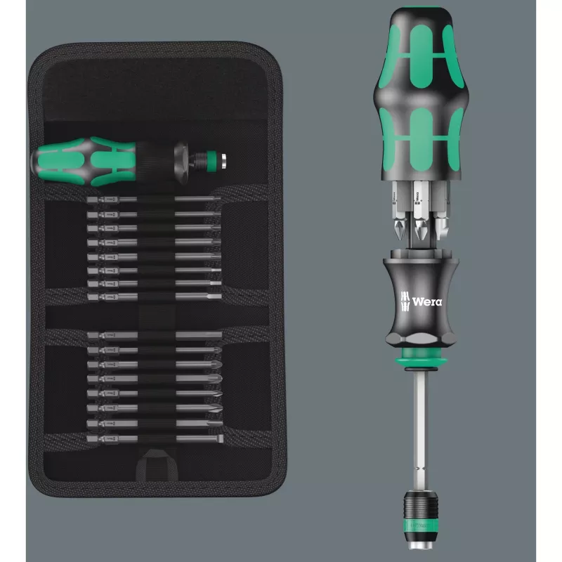 Wera Kraftform compact 62 Set Combination screwdriver