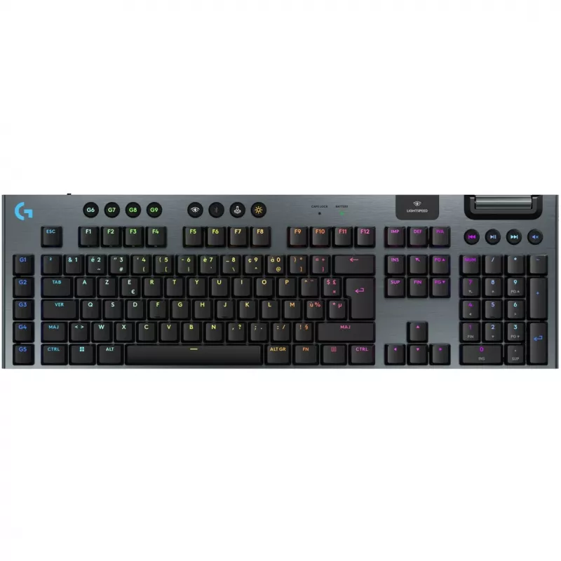 Logitech G G915 X LIGHTSPEED keyboard Gaming USB RF Wireless Bluetooth AZERTY French Black