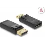 DELOCK Active DisplayPort 1.2 to HDMI Adapter 4K HDR, single-piece USB-powered cable
