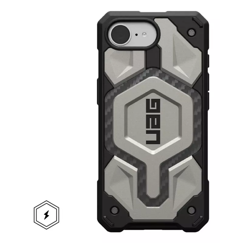 Urban Armor Gear 114497113636 mobile phone case 15.5 cm (6.1) Cover Titanium