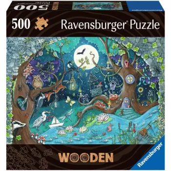 Wooden Puzzle Fantasy Forest (505 Pieces)