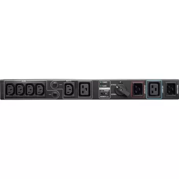Bluewalker PowerWalker MBS - Umleitungsschalter (Rack - rack-mountable) - AC 208/220/230/240 V - output connectors: 6 - 48,3 cm (19) - Black (UPS2005)