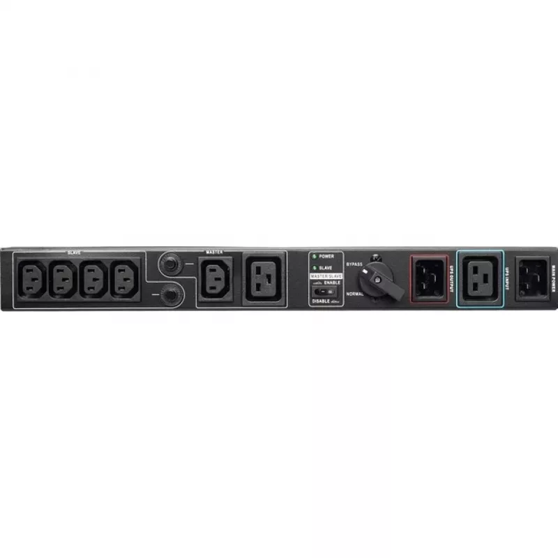 Bluewalker PowerWalker MBS - Umleitungsschalter (Rack - rack-mountable) - AC 208/220/230/240 V - output connectors: 6 - 48,3 cm (19) - Black (UPS2005)