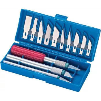 Carving tool set Basetech 482781 — 16 pieces hand carving tools