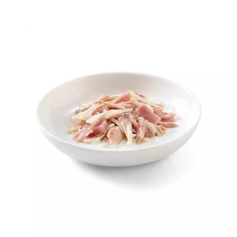 SCHESIR in jelly Tuna and chicken with ham - wet cat food - 50 g