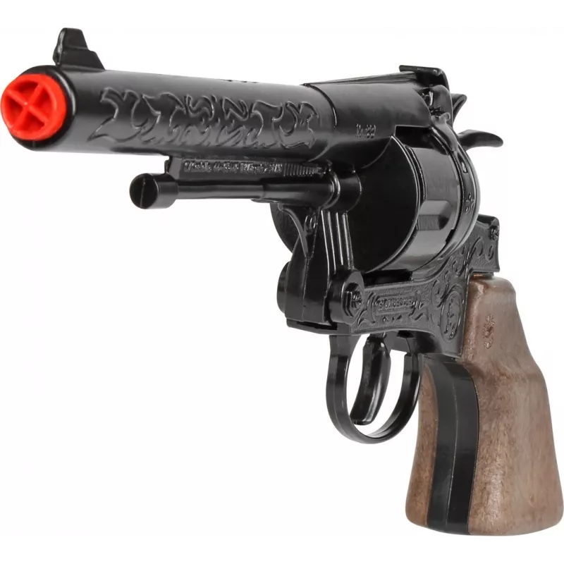 Pulio Metal Cowboy Revolver Gonher — metal toy cap revolver model 155122/6