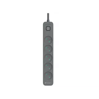 Power strip TRACER TRALIS47023 — 1.8 m cable, 5 outlets