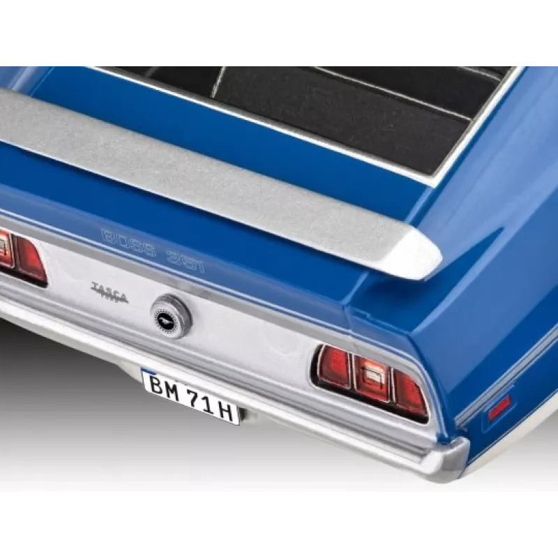 Plastic model car REVELL Ford Mustang Boss 351 1:25 scale plastic kit
