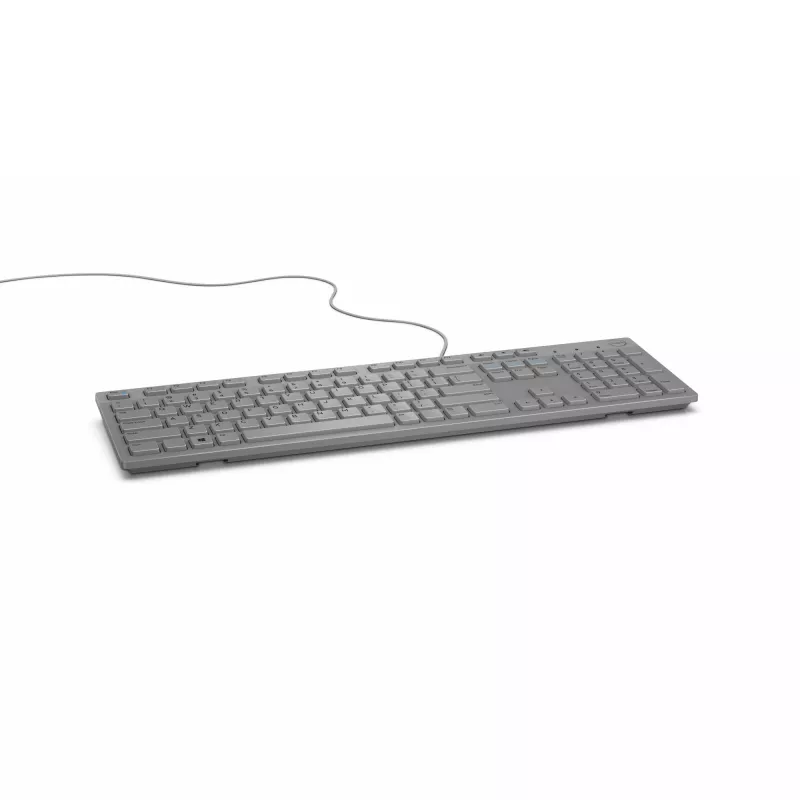 Dell Wired Keyboard - KB216 - US International (QWERTY) – Grey/ LT engraved